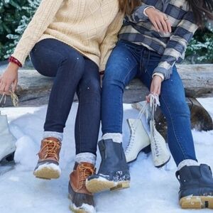 Sorel Women's Waterproof Leather & Rubber Boots size 10.5